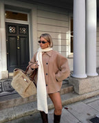 women's oversized shirt jacket
