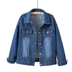 women's relaxed fit shirt jacket in dark navy