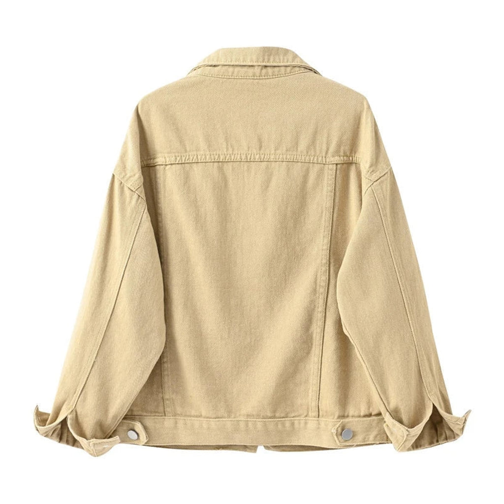 women's relaxed fit shirt jacket