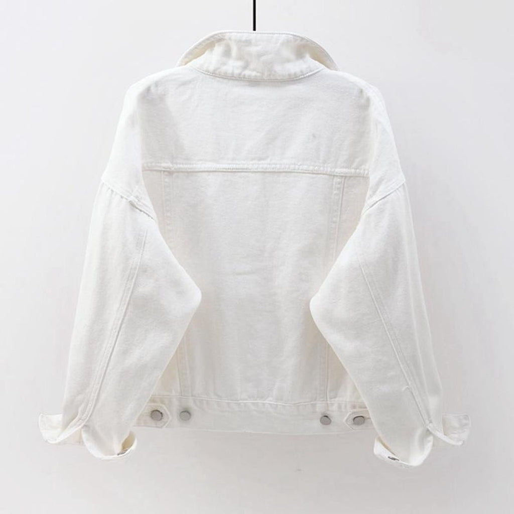 women's relaxed fit shirt jacket